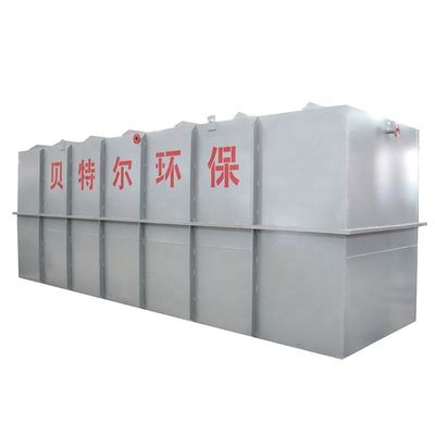 Equipamento integrado de tratamento de esgoto MBR de 2000L/H com tecnologia de cores personalizada
