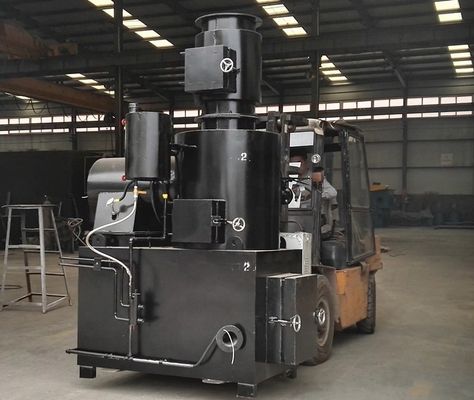 Incinerador animal sem fumo A melhor solução para a eliminação de resíduos sólidos nas indústrias