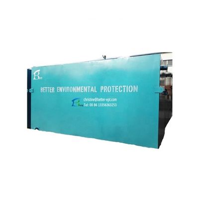Equipamento MBR com caixa de engrenagens para tratamento de águas residuais municipais e industriais