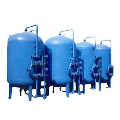 Filtro de areia azul para irrigação aprovado pela SGS e de baixa manutenção