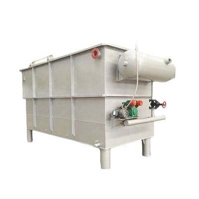 Equipamento de pré-tratamento de águas residuais de flutuação por ar rectangular 1000 kg
