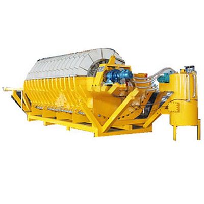 Equipamento profissional de tratamento de água amarelo personalizado para instalações de purificação de água