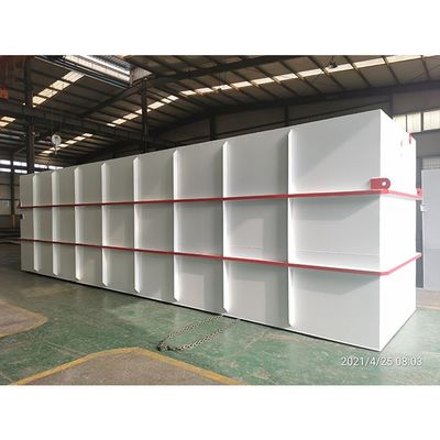 Instalação de tratamento de efluentes MBR de capacidade 750 L/hora para 4-300 M3/h Capacidade e flexível