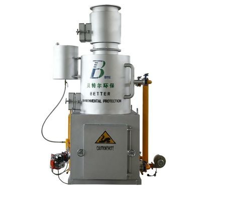 Incinerador de resíduos de animais de estimação simples de utilização e sem fumo com combustível petrolífero 1 dos componentes principais