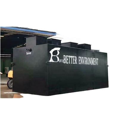 Excelente artesanato Equipamento de tratamento de águas residuais industriais para operação 24 horas
