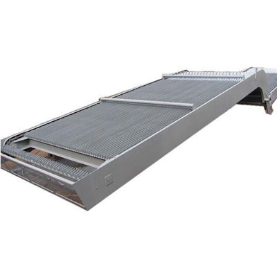 Equipamento de tratamento de águas residuais de tela grosseira de grade esportiva com intersticio de grade de 1-60 mm