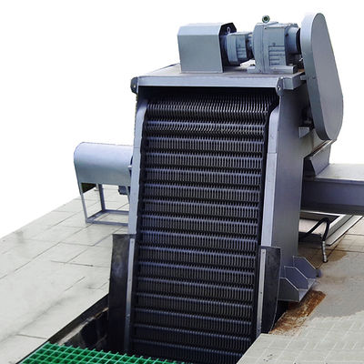 Equipamento de tratamento de águas residuais de tela grosseira de grade esportiva com intersticio de grade de 1-60 mm