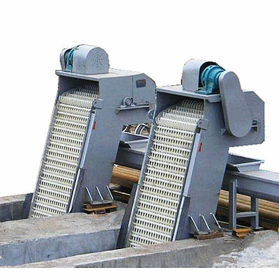 Equipamento de tratamento de águas residuais de tela grosseira de grade esportiva com intersticio de grade de 1-60 mm