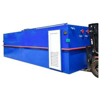 Equipamento de depuração de águas residuais para resíduos domésticos MBR branco 1000 kg