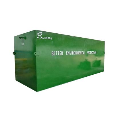 Produtividade de 3000 L/H MBR integrado para reutilização ou tratamento padrão de esgoto