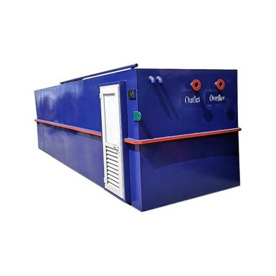 Produtividade de 3000 L/H MBR integrado para reutilização ou tratamento padrão de esgoto