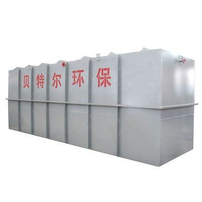 1200 kg Peso Reutilização e tratamento de esgoto rectangular MBR Equipamento integrado inteligente