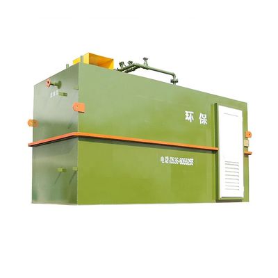 2024 Equipamento de tratamento de esgoto enterrado MBR para operação estável e embalagem navegável