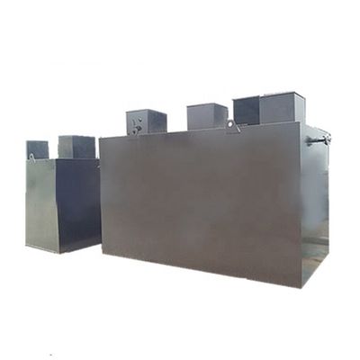 Equipamento integrado de tratamento de esgoto MBR de 2000L/H com tecnologia de cores personalizada