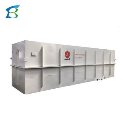 Equipamento de tratamento de águas residuais de separação por membrana industrial com uma produtividade de 3000 L/hora