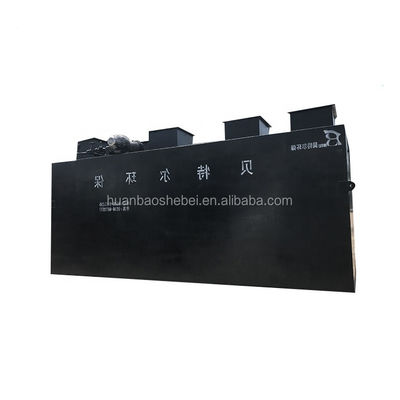 Equipamento de tratamento de esgoto integrado compacto de pequeno porte MBR 0,5-30m3/h