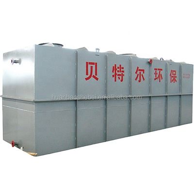 Instalação de tratamento de águas residuais domésticas de alta capacidade, com capacidade de 0,5-30 m3/h e 3000 kg