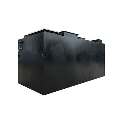 Instalação MBR de aço carbono/aço inoxidável para tratamento de esgoto personalizável e durável