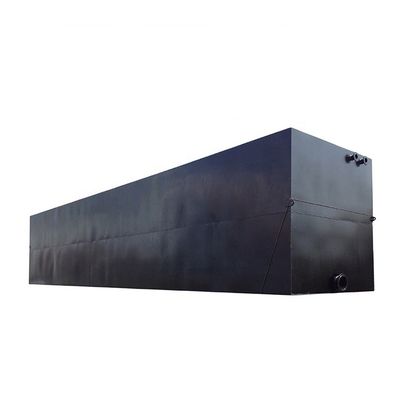 Instalação de tratamento de esgoto de Mbr Instalação de tratamento de esgoto em recipientes para uso doméstico de 3000 kg