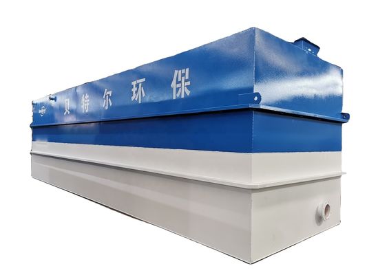 Máquina automática de tratamento de águas residuais de aço carbono/aço inoxidável Mbr com consumo