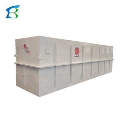 Equipamento de tratamento de esgoto MBR com sistema de dosagem móvel e tecnologia ultrasônica