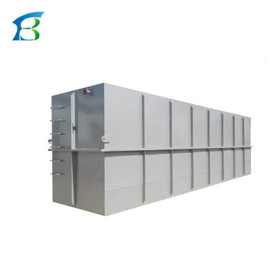 Equipamento de tratamento de esgoto MBR com sistema de dosagem móvel e tecnologia ultrasônica