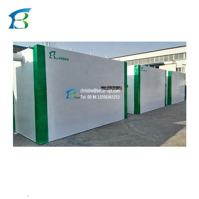 2023 MBR e Método de Lodo Ativado Equipamento Combinado de Tratamento de Esgoto com Potência de 11 kW
