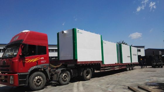 Instalação de tratamento de águas residuais automática de 24 horas com tecnologia MBR para lavagem de automóveis