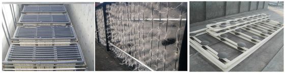 330*180*220cm Sistemas subterrâneos de tratamento de águas residuais para estações de tratamento de águas