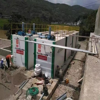 330*180*220cm Sistemas subterrâneos de tratamento de águas residuais para estações de tratamento de águas