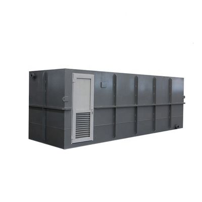 Máquina de tratamento de águas residuais de nanofiltração MBR 330*180*220cm com componentes principais
