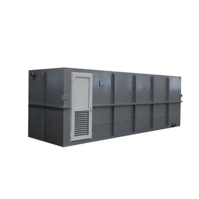Sistema de depuração de águas residuais de matadouros modular para lavagem de automóveis 4121 kg Peso