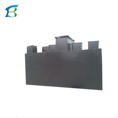 Tratamento de águas residuais escolares Tanque séptico de aço carbono Com para lojas de materiais de construção