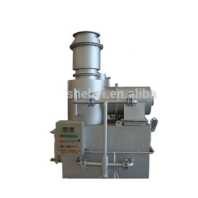Incinerador de resíduos domésticos ecológicos de alta capacidade com inspecção de saída por vídeo