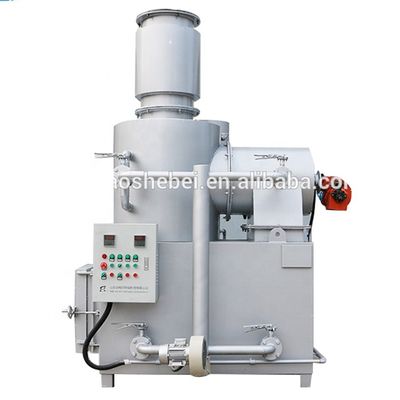 Incinerador sem fumo para tratamento da queima de resíduos industriais em hotéis