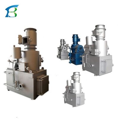 Incinerador sem fumo para tratamento da queima de resíduos industriais em hotéis