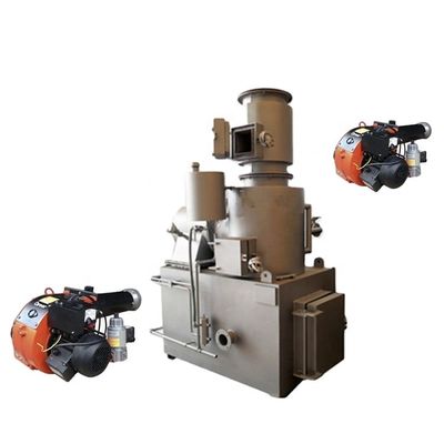 Incinerador de descarga de carcaças de animais de 750L/H para a indústria de tratamento de resíduos sólidos