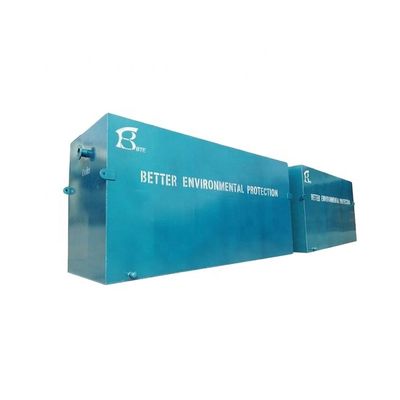 Equipamento de tratamento de esgoto rectangular totalmente automático MBR Peso KG 1200 kg
