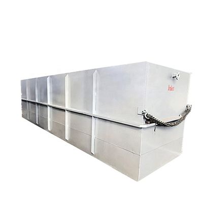 Equipamento de tratamento de esgoto rectangular totalmente automático MBR Peso KG 1200 kg