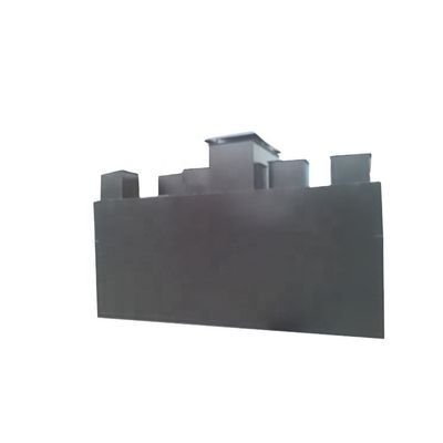 Dispositivo rectangular de tratamento de esgoto doméstico para hospital peso 1000 kg MBR integrado