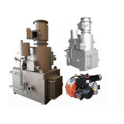 Incinerador sem fumo de fácil utilização para o tratamento de resíduos sólidos na indústria