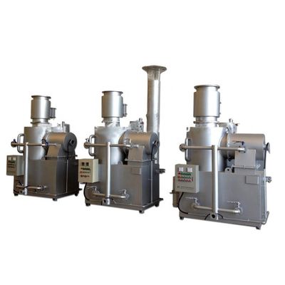 Incinerador sem fumo de fácil utilização para o tratamento de resíduos sólidos na indústria