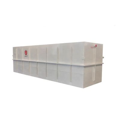 Conjunto completo enterrado de tratamento de águas residuais
