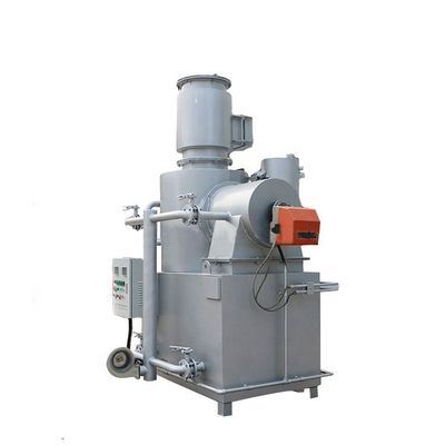 1 Incinerador de gaseificação para solução de tratamento de resíduos industriais Peso 1000 kg