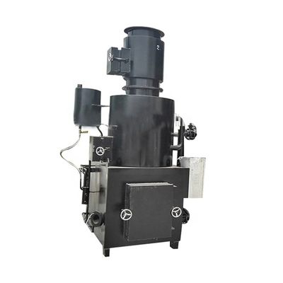 0.37KW Máquina de queima de resíduos industriais Incinerador médico e de animais de estimação com 1