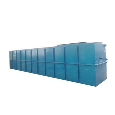 Sistema de tratamento de águas residuais em recipientes integrado a cores personalizado para uso industrial