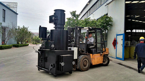 Incinerador animal sem fumo A melhor solução para a eliminação de resíduos sólidos nas indústrias