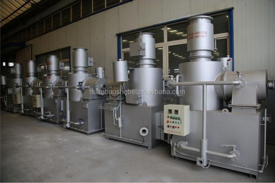 0Incinerador de resíduos hospitalares de.37 kW para eliminação de carcaças de animais e resíduos médicos