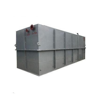 Equipamento integrado para a remoção de DCO e DBO de elevada concentração no tratamento subterrâneo de esgotos com 1