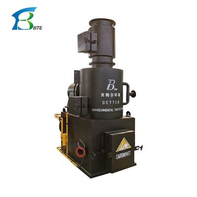 20-500 kg/hora Capacidade de tratamento Incinerador inofensivo de aço carbono para o corpo animal